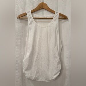 A.L.C. Tie Back Tank Top White Size M